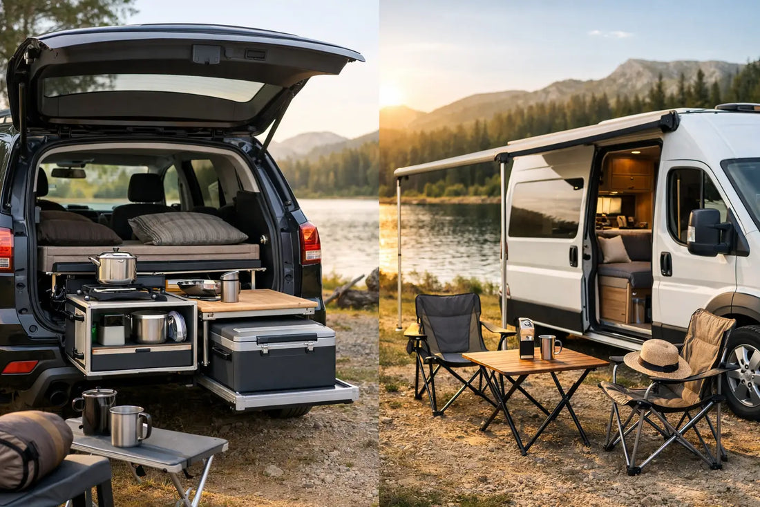 Campingmodul kontra campervan: Hvad giver mest?