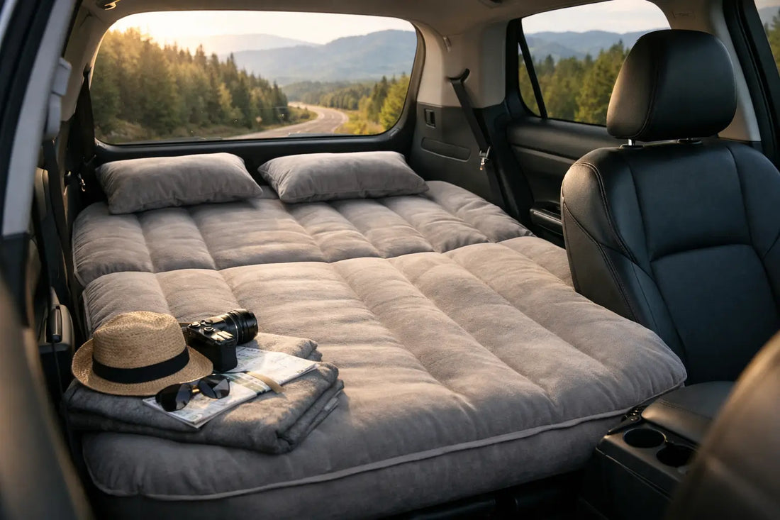 Bedste bilmadrasser til roadtrip i din bil
