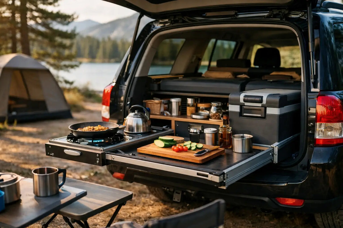 Camping køkken til bil - sådan vælger du