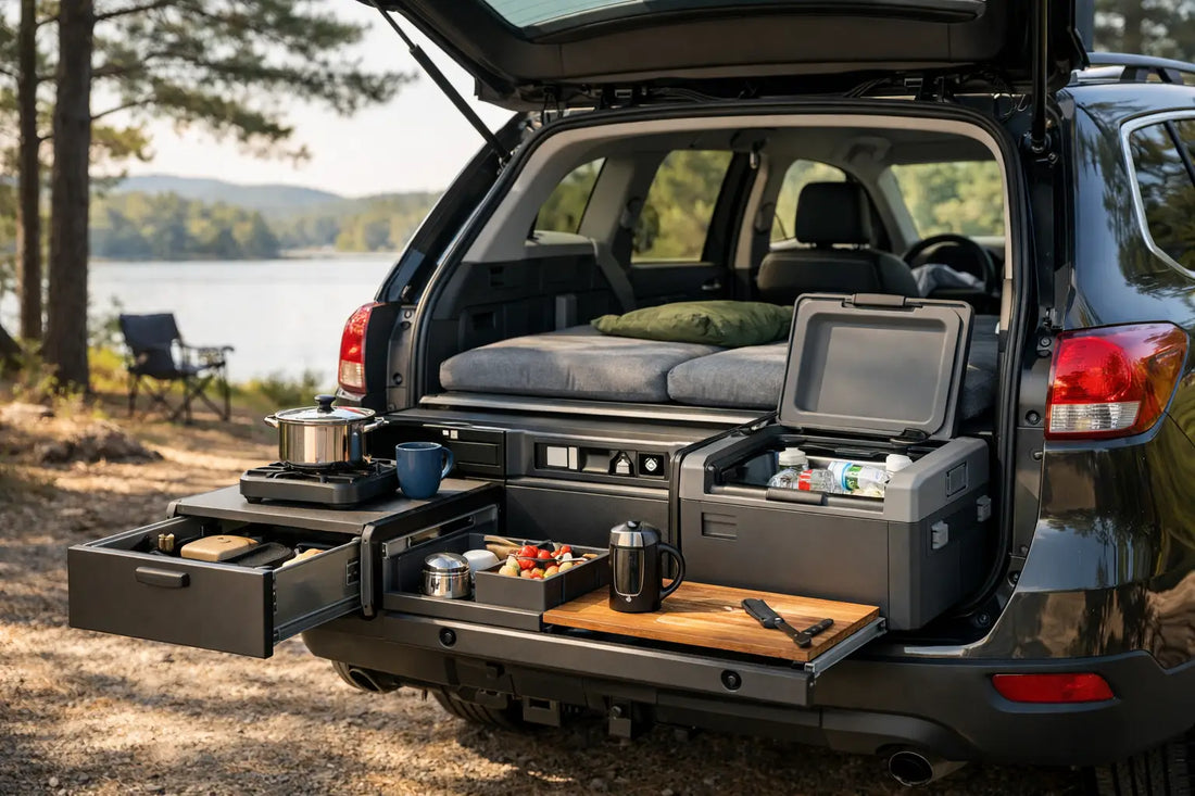 Test af kompakt camperboks til din bil