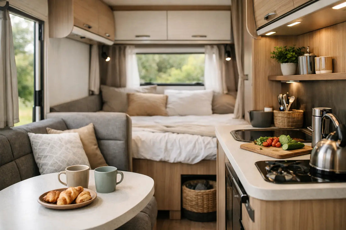 Camper indretning der virker i hverdagen