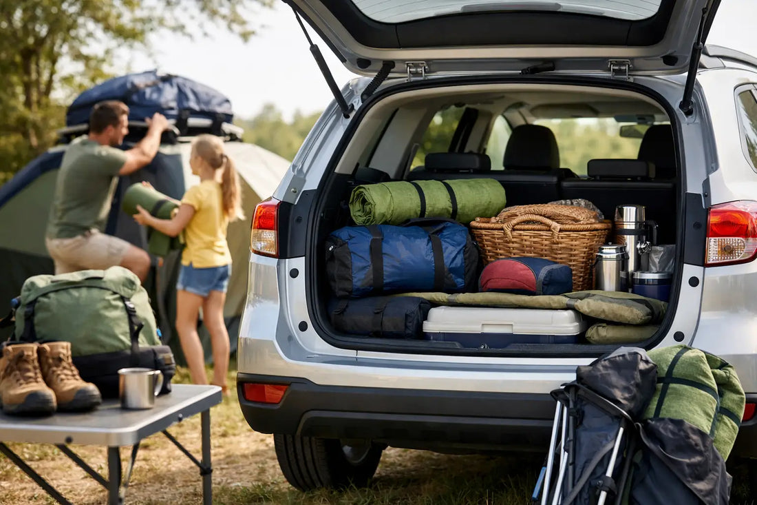 Sådan pakker du bilen til camping smart