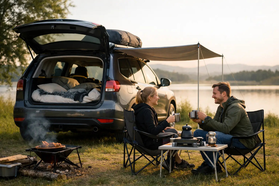 Camping i hverdagsbil uden besvær