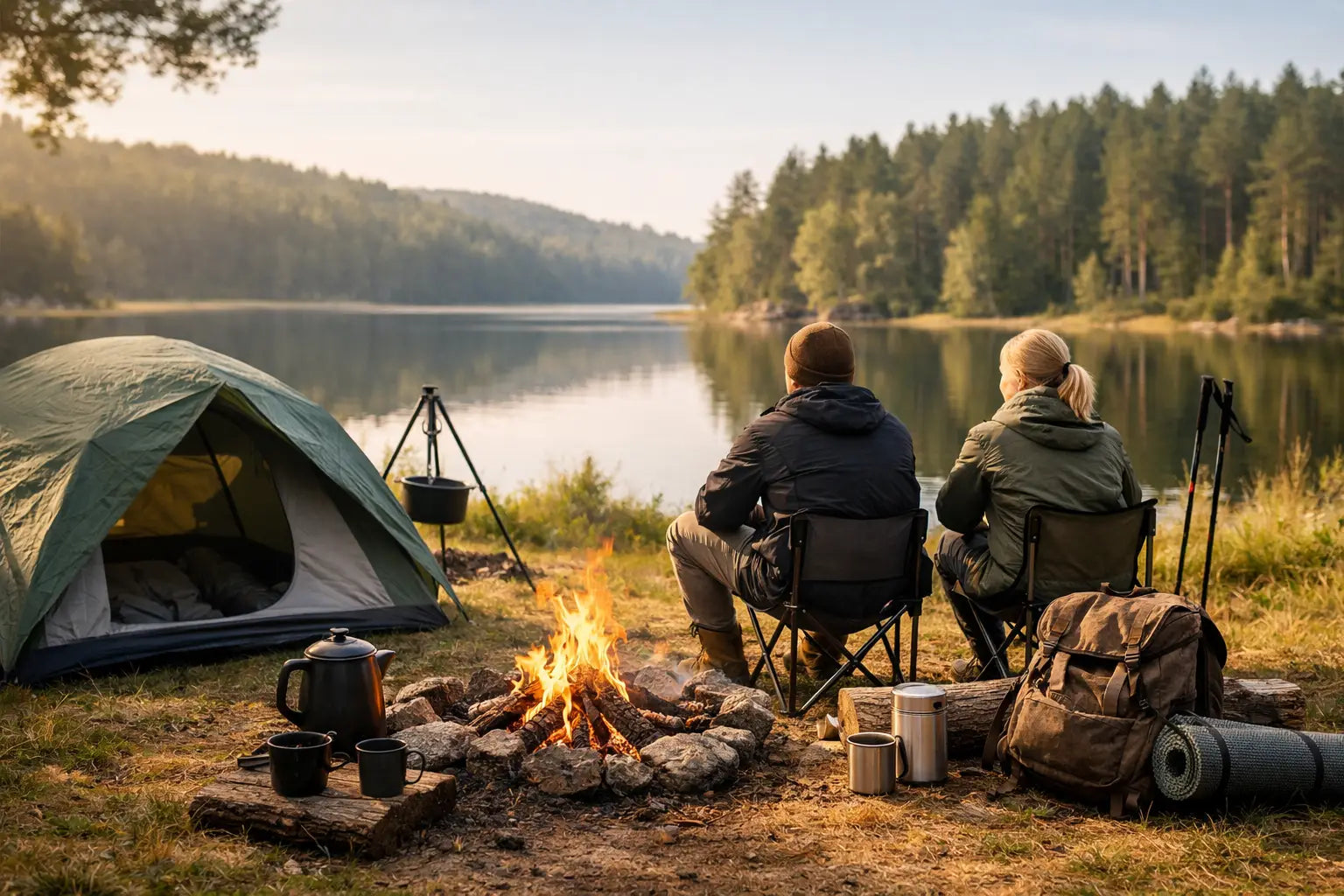 Camping uden campervan - sådan gør du