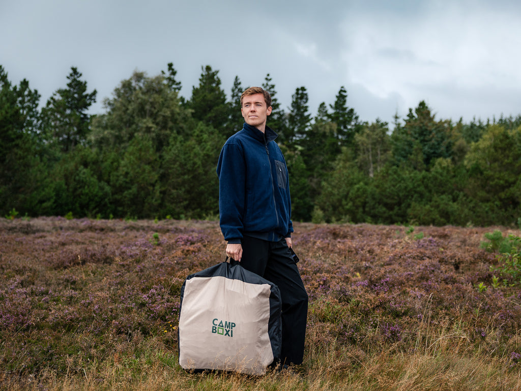 CampBoxi LUX Air - Luksus selvoppustelig bilmadras med integreret pumpe