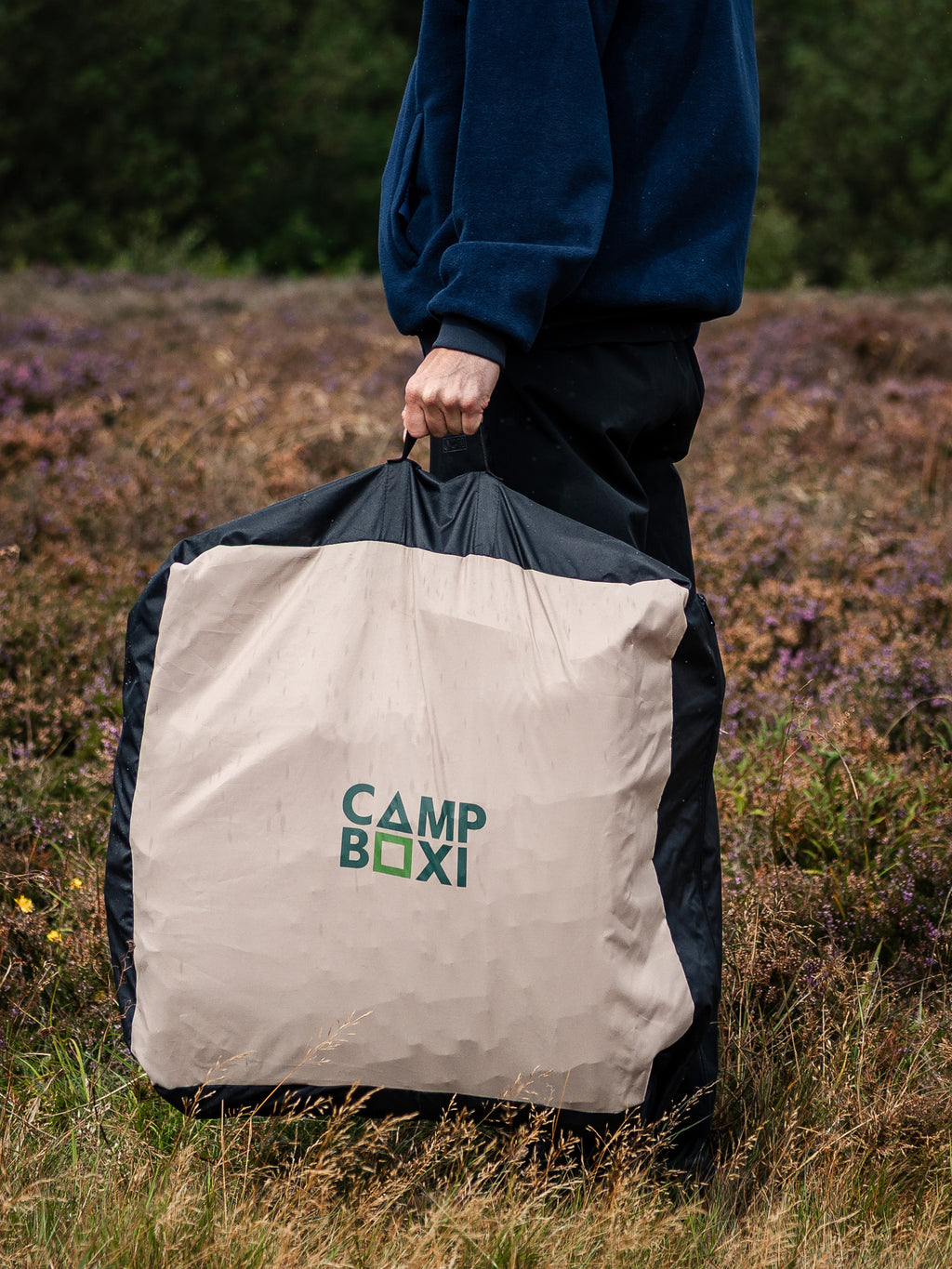 CampBoxi LUX Air - Luksus selvoppustelig bilmadras med integreret pumpe