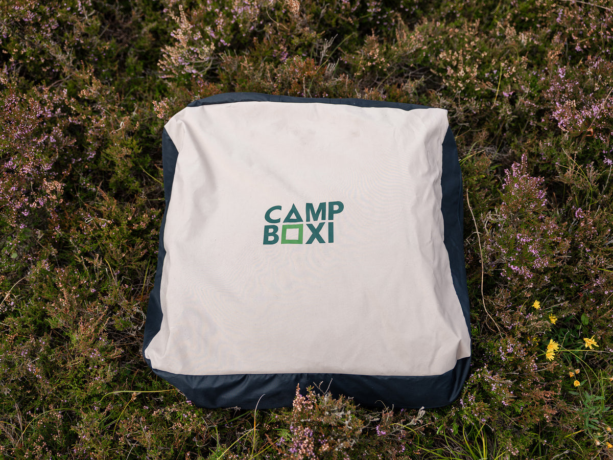CampBoxi LUX Air - Luksus selvoppustelig bilmadras med integreret pumpe