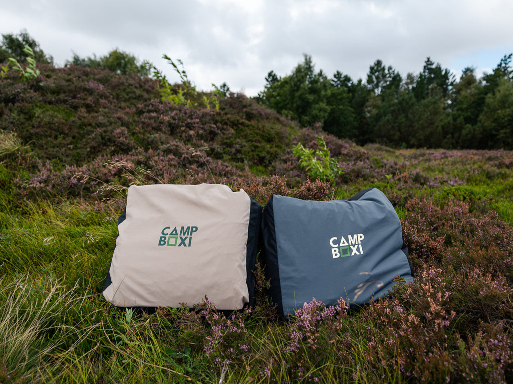 CampBoxi LUX Air - Luksus selvoppustelig bilmadras med integreret pumpe