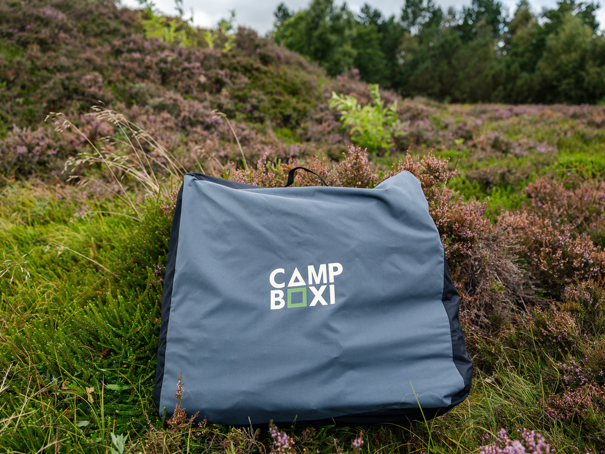CampBoxi LUX Air - Luksus selvoppustelig bilmadras med integreret pumpe
