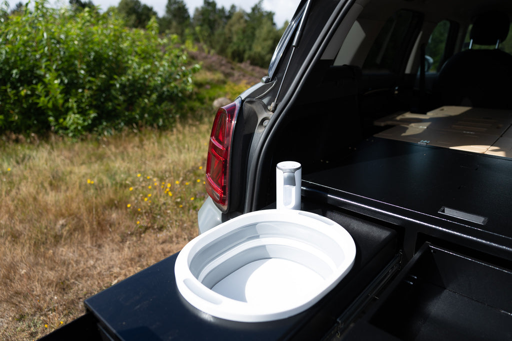 CampBoxi Kitchenfit - Alt-i-ét Camper Box til hverdagsbiler