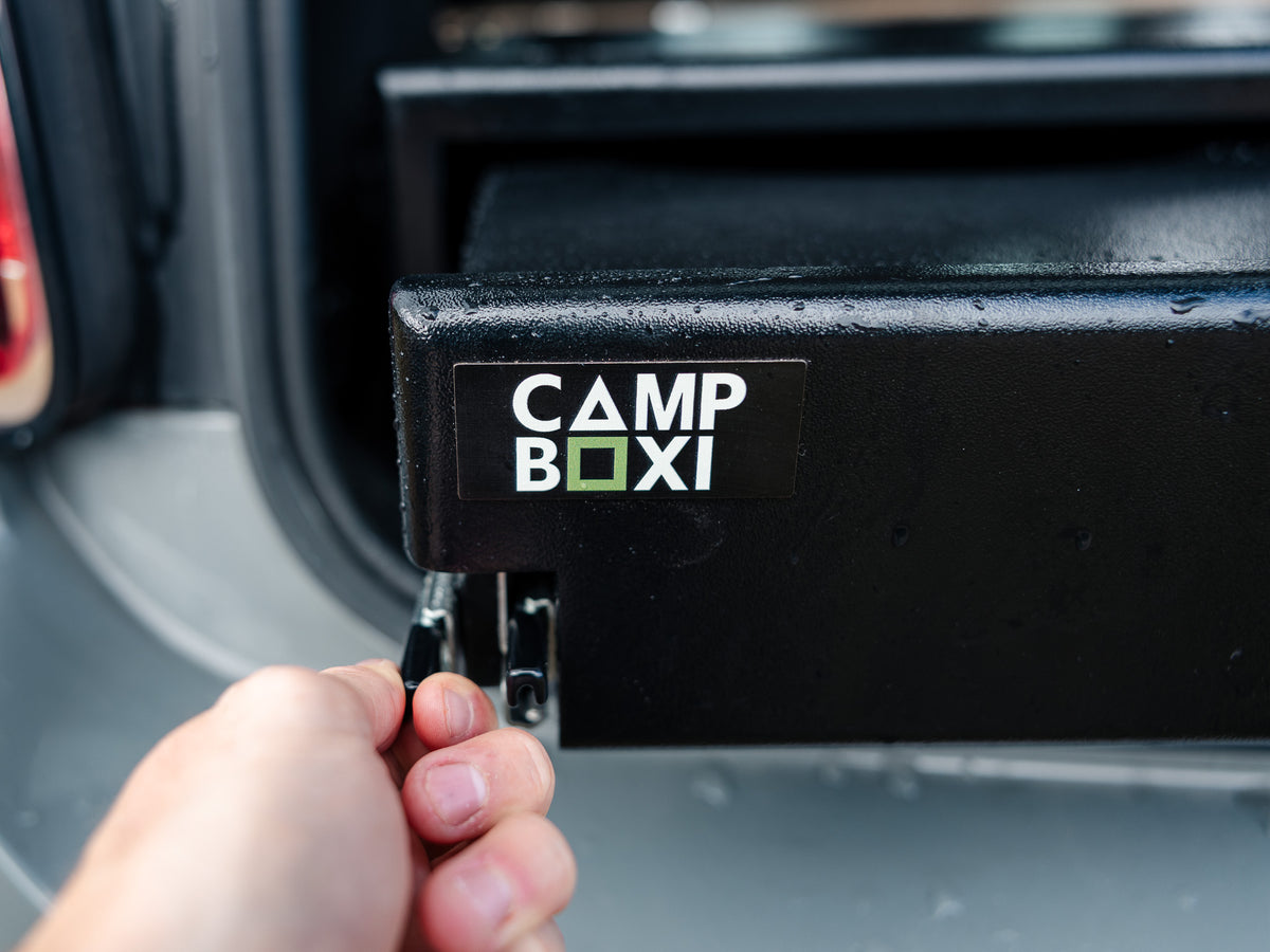 CampBoxi Kitchenfit - Alt-i-ét Camper Box til hverdagsbiler