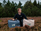 CampBoxi LUX Air - Luksus selvoppustelig bilmadras med integreret pumpe