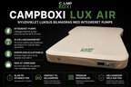 CampBoxi LUX Air - Luksus selvoppustelig bilmadras med integreret pumpe