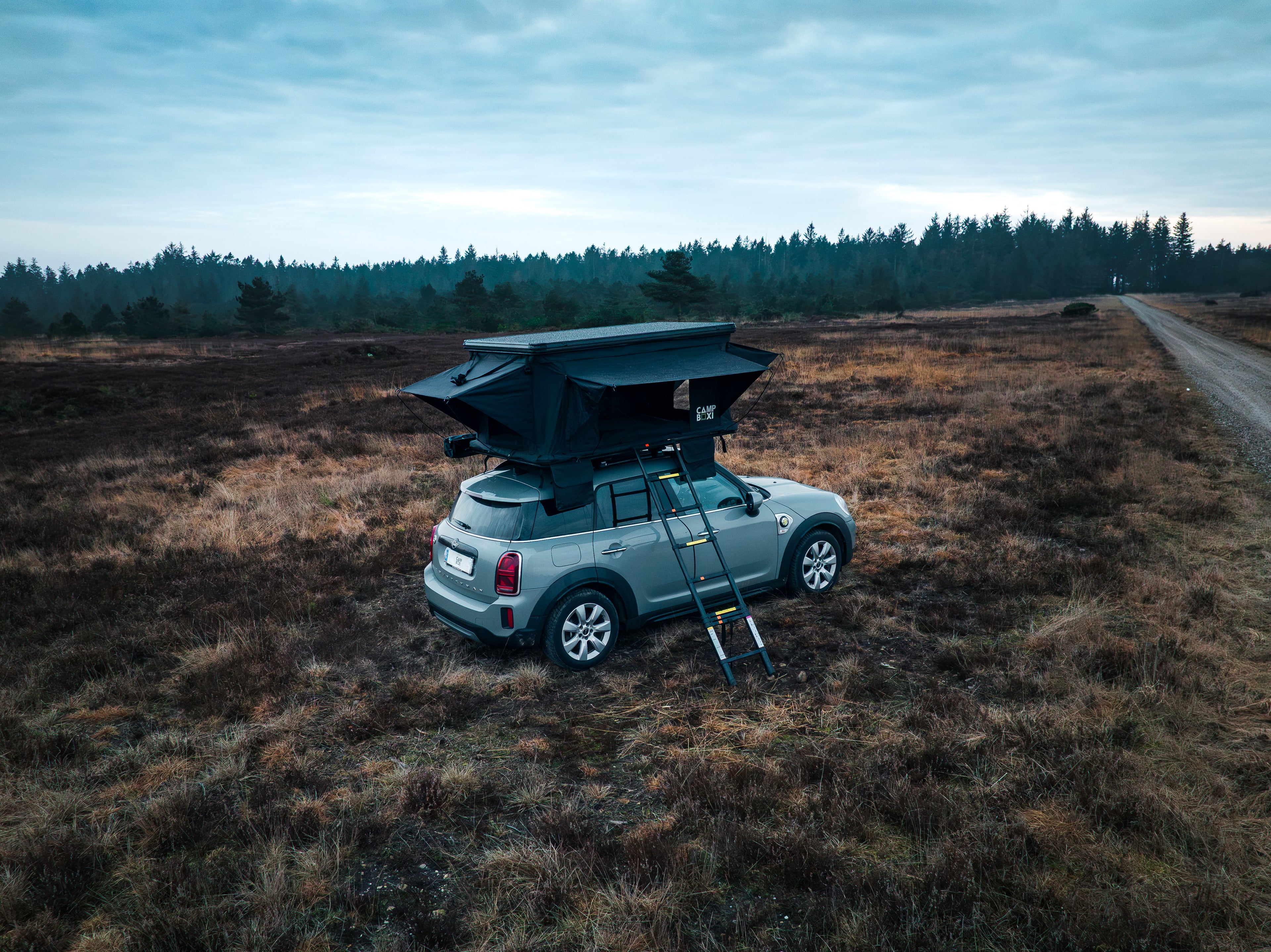 CampBoxi Aero 130 tagtelt - Hard-shell tagtelt i aluminium