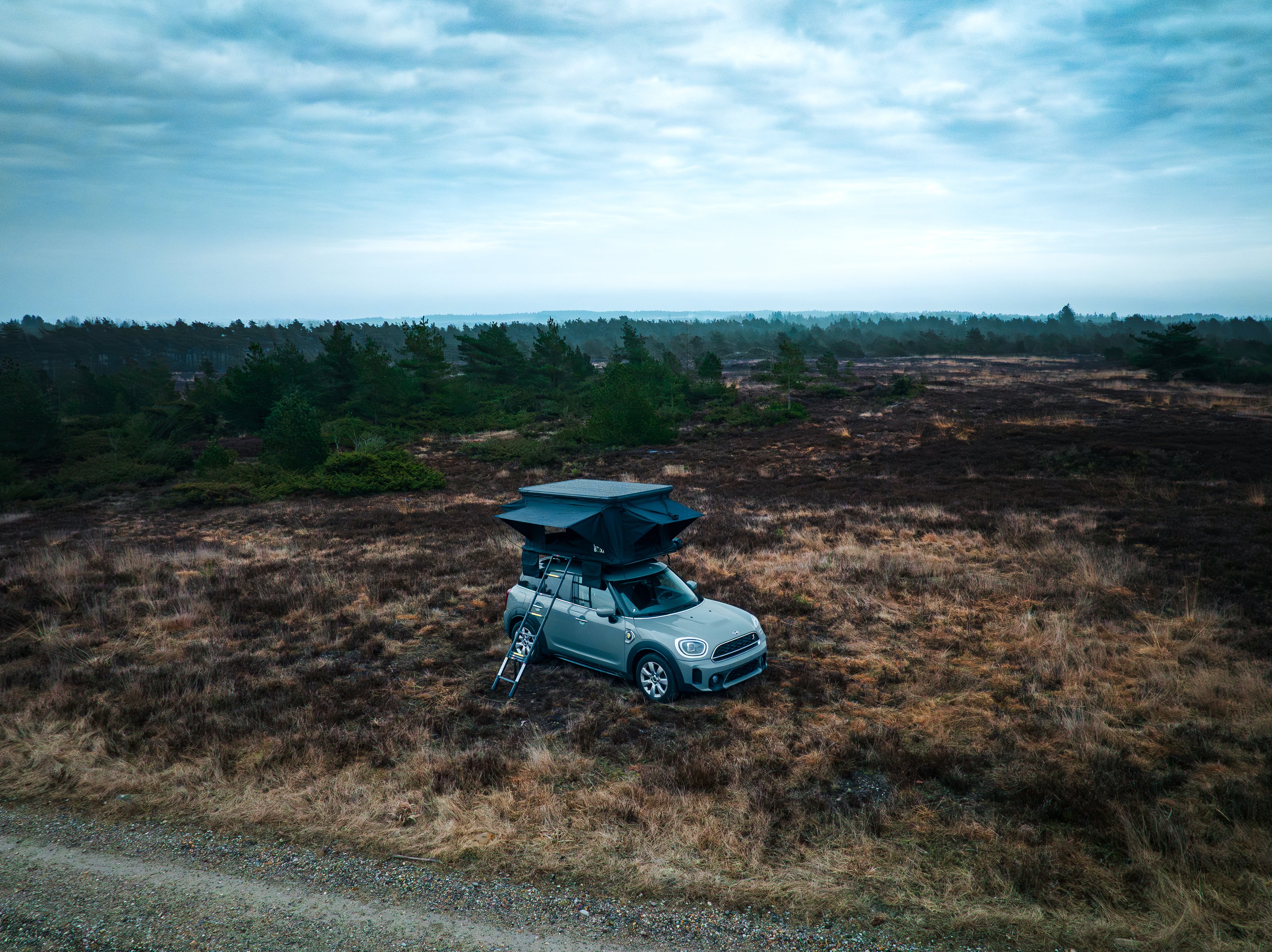 CampBoxi Aero 130 tagtelt - Hard-shell tagtelt i aluminium