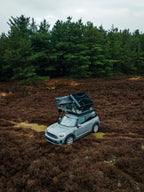 CampBoxi Nest 160 tagtelt - Alt-i-ét tagtelt | Hydraulisk åbning | Integrerede vinduesstænger