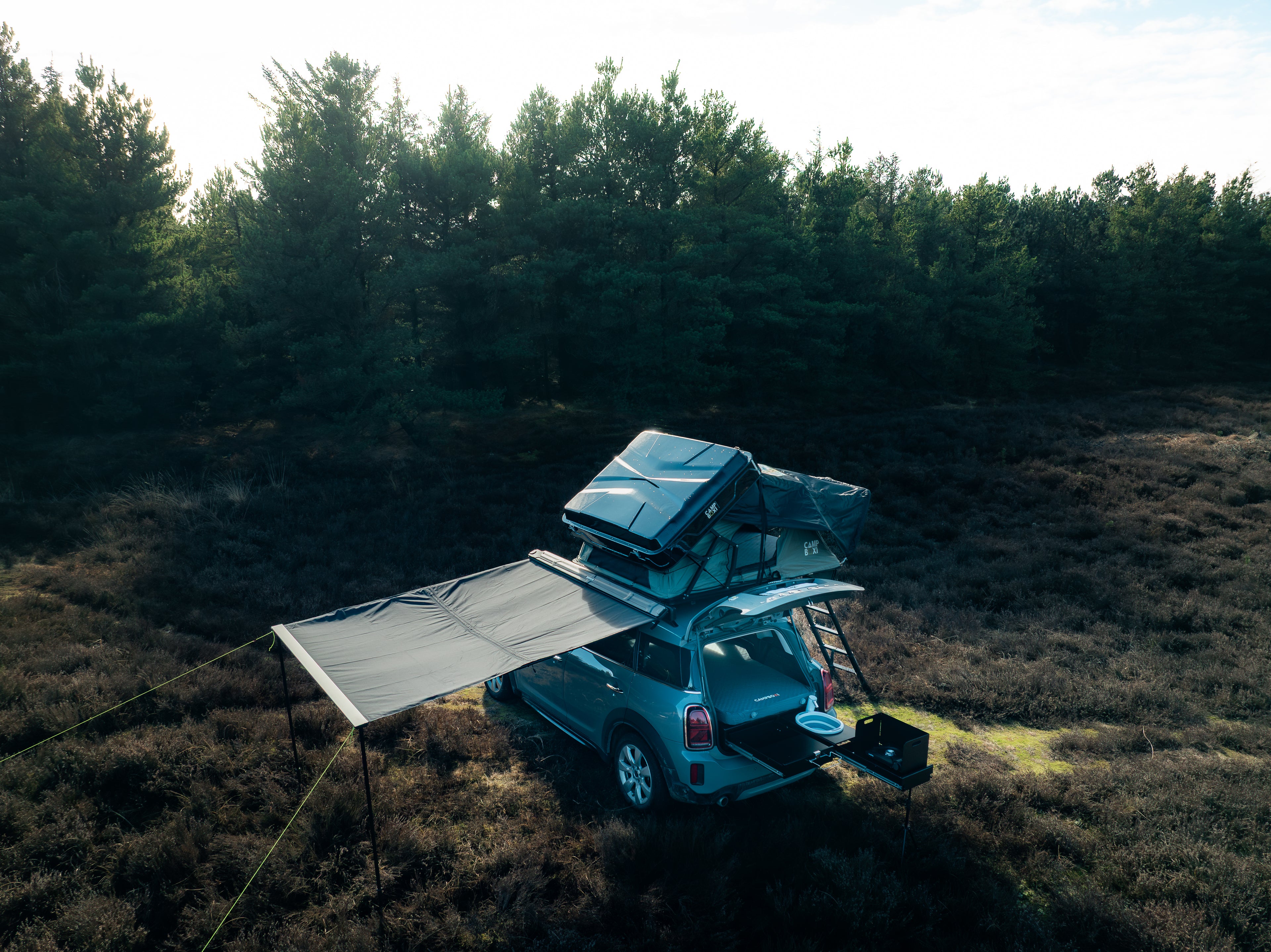 CampBoxi Kitchenfit - Alt-i-ét Camper Box til hverdagsbiler