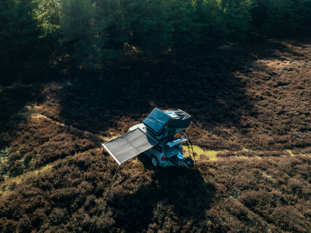 CampBoxi Uni-markise 200x250cm - Universel markise til alle slags biler