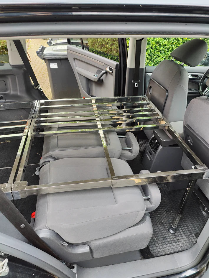 CampBoxi Unifit - Smart justerbar sengeramme til hverdagsbilen