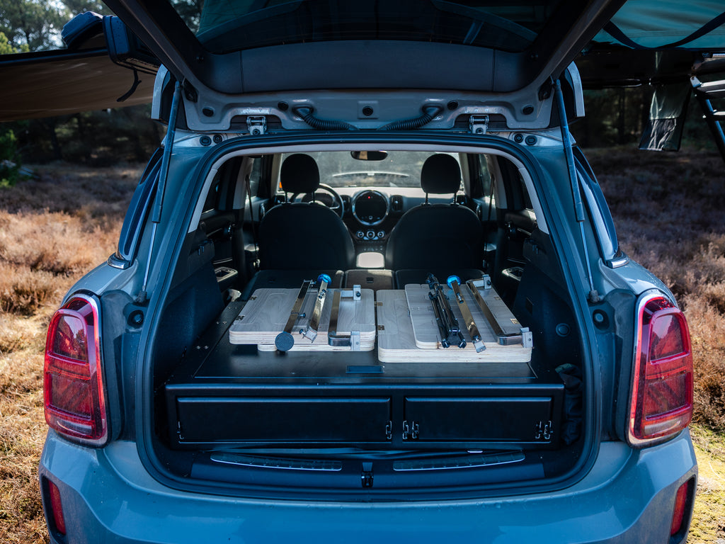 CampBoxi Kitchenfit - Alt-i-ét Camper Box til hverdagsbiler