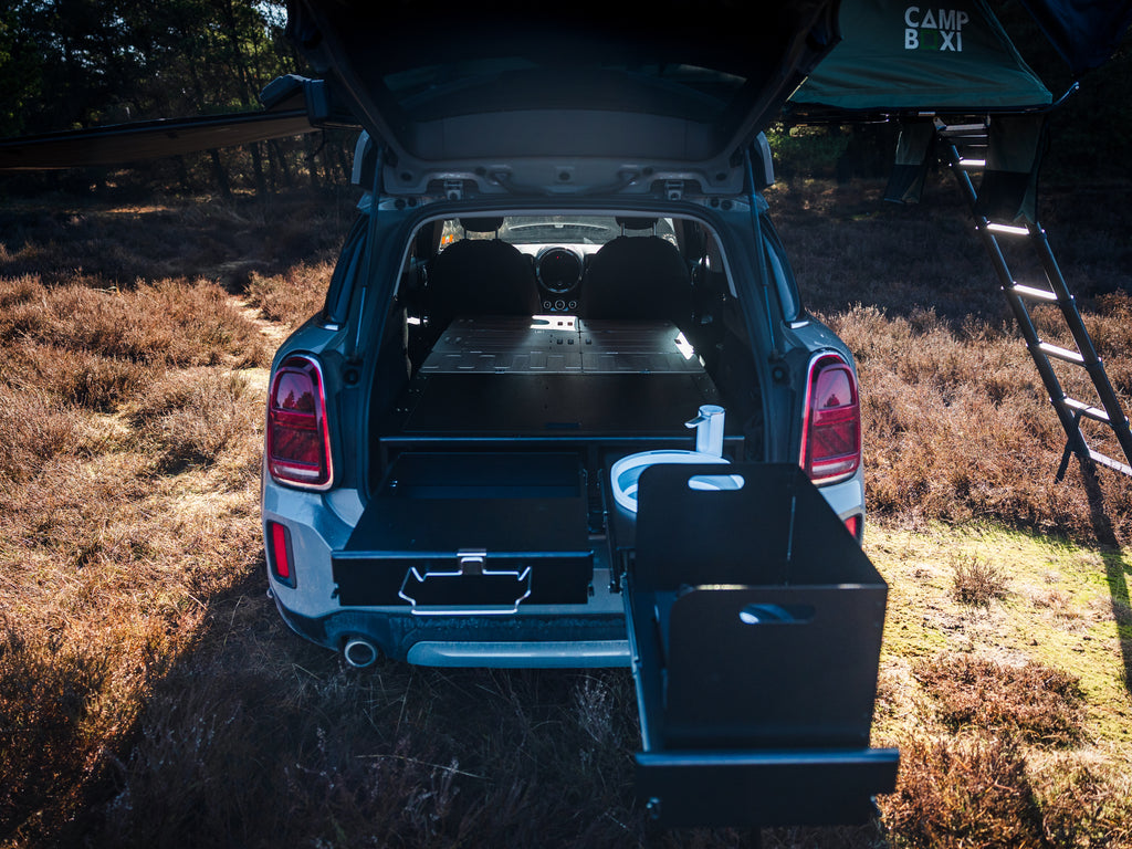 CampBoxi Kitchenfit - Alt-i-ét Camper Box til hverdagsbiler