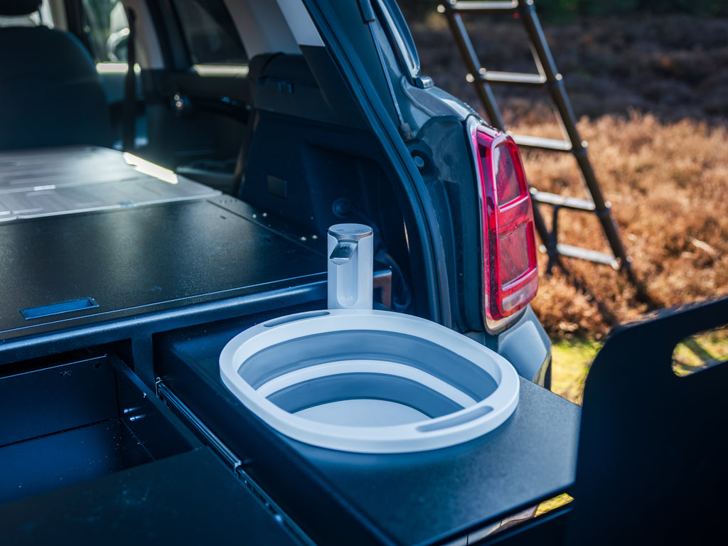 CampBoxi Kitchenfit - Alt-i-ét Camper Box til hverdagsbiler