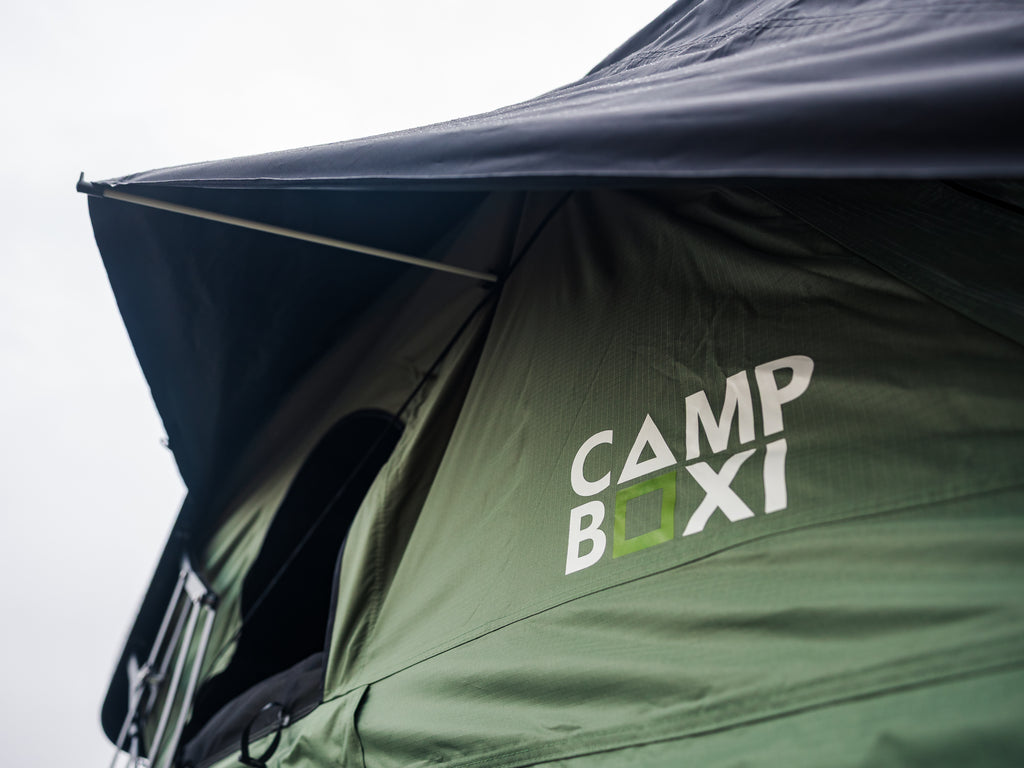 CampBoxi Nest 160 tagtelt - Alt-i-ét tagtelt | Hydraulisk åbning | Integrerede vinduesstænger