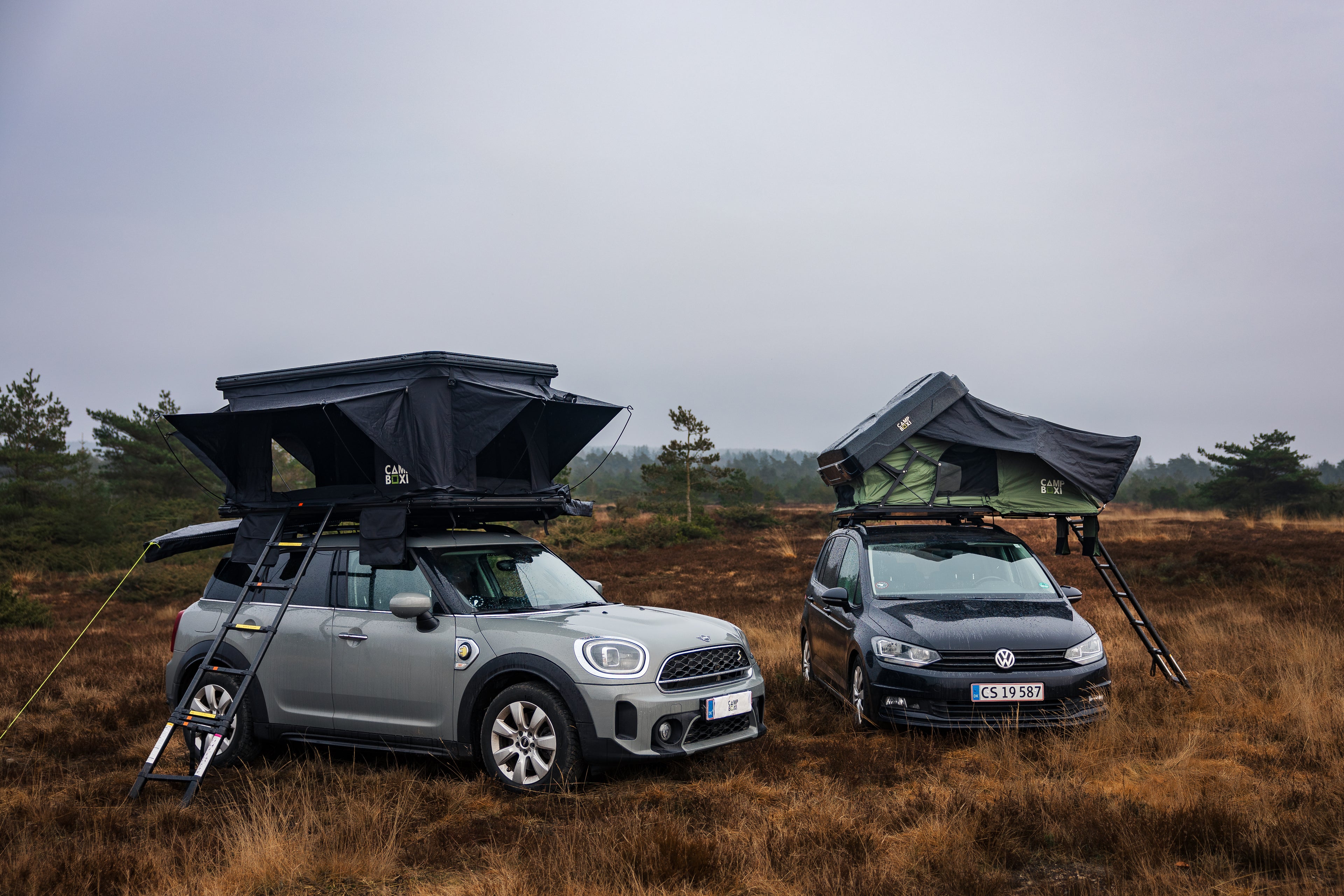 CampBoxi Aero 130 tagtelt - Hard-shell tagtelt i aluminium