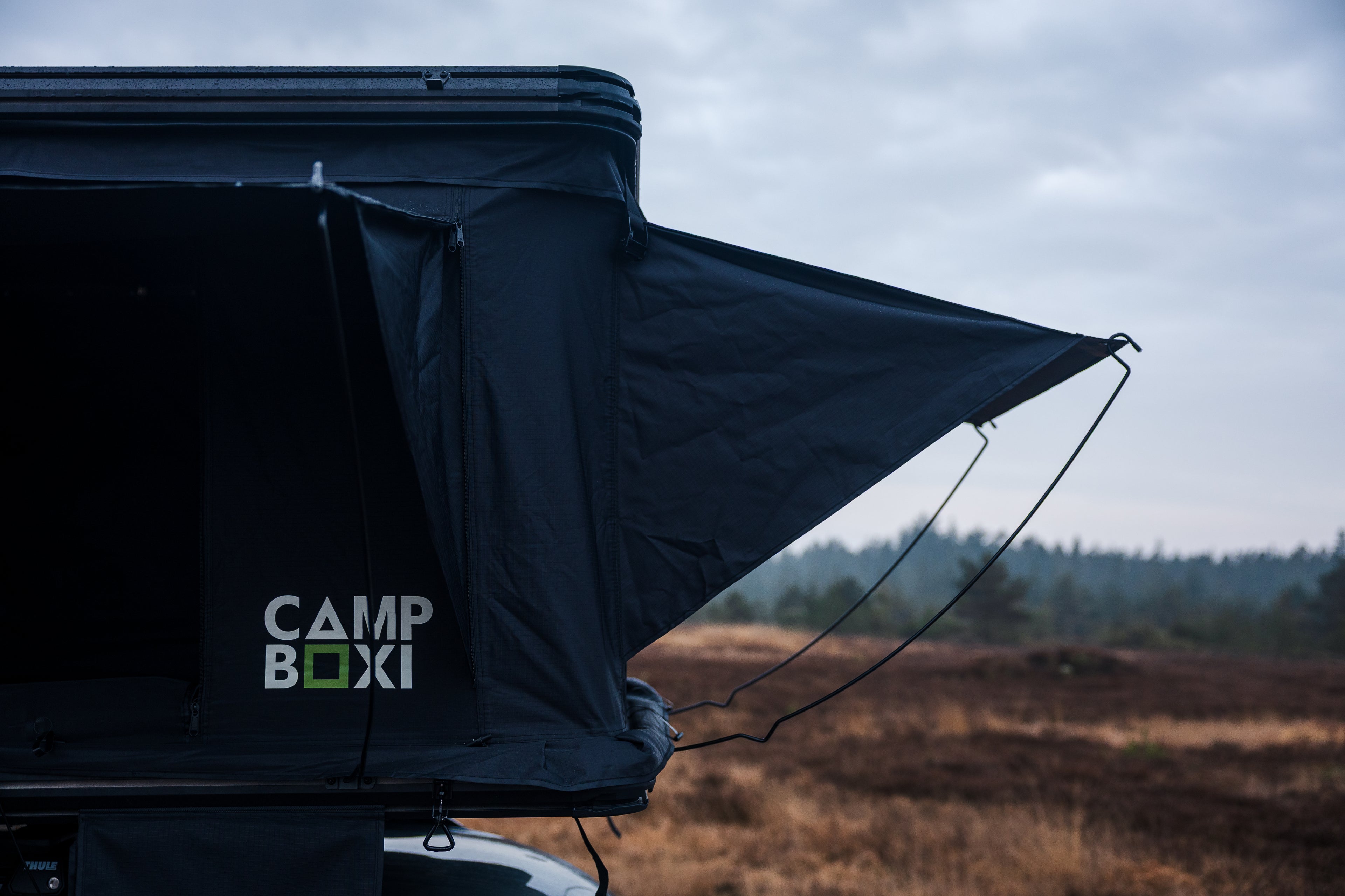 CampBoxi Aero 130 tagtelt - Hard-shell tagtelt i aluminium