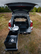 CampBoxi Kitchenfit - Alt-i-ét Camper Box til hverdagsbiler