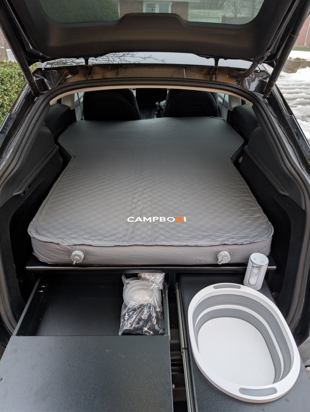 CampBoxi Kitchenfit - Alt-i-ét Camper Box til hverdagsbiler