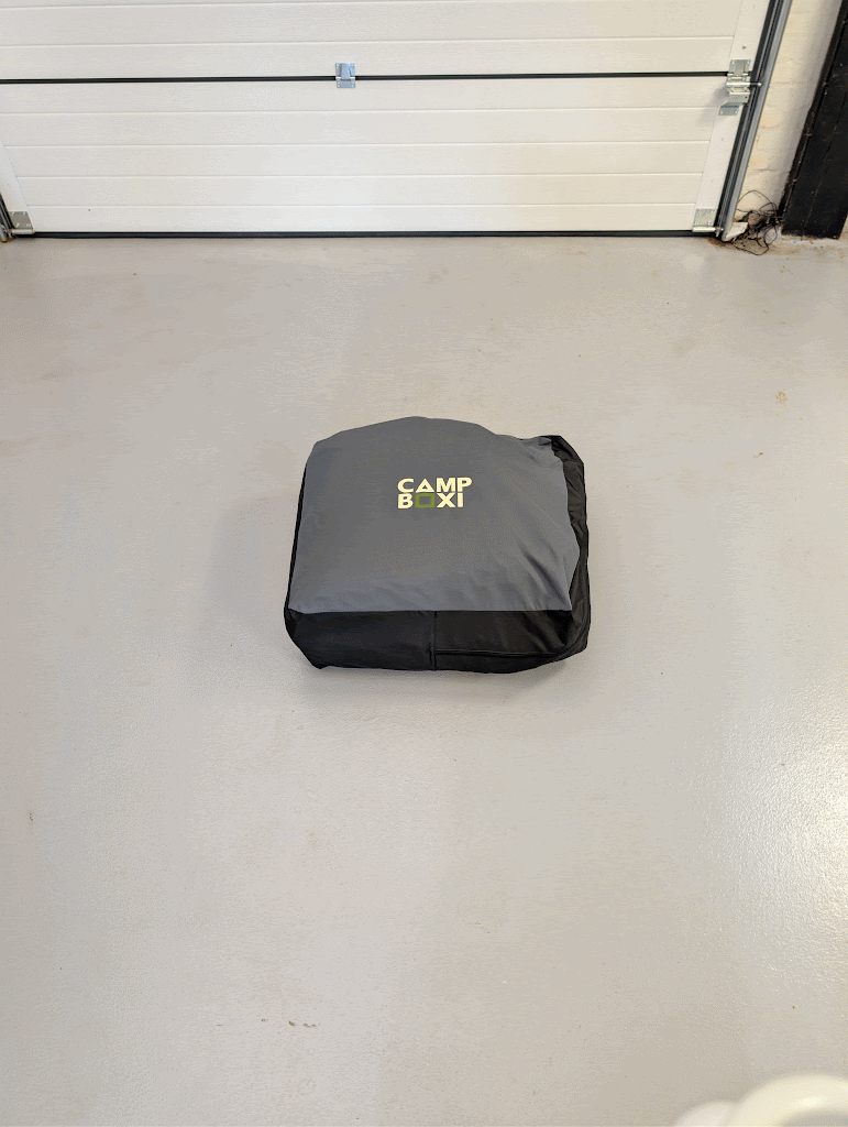CampBoxi LUX Air - Luksus selvoppustelig bilmadras med integreret pumpe