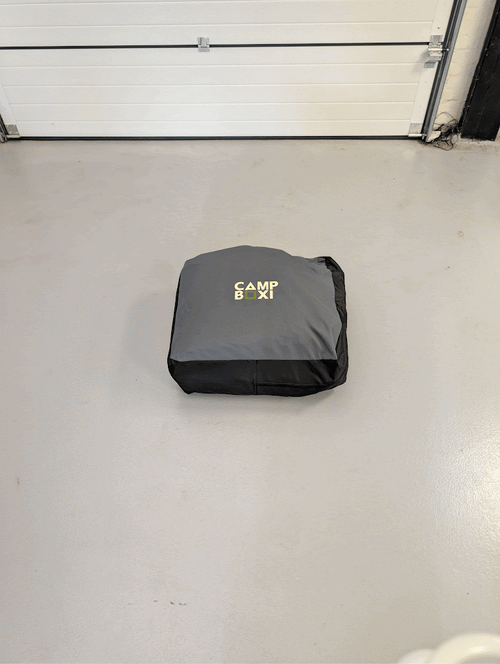 CampBoxi LUX Air - Luksus selvoppustelig bilmadras med integreret pumpe