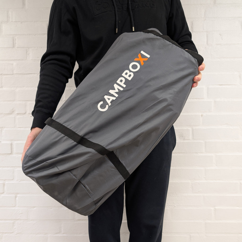 CampBoxi LUX Madras - selvoppustelig luksusmadras til bilen